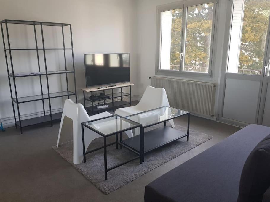 Appartement Calme 3 Chambres Avec Lit Double Wifi - Parking Facile Vandoeuvre-lès-Nancy 외부 사진